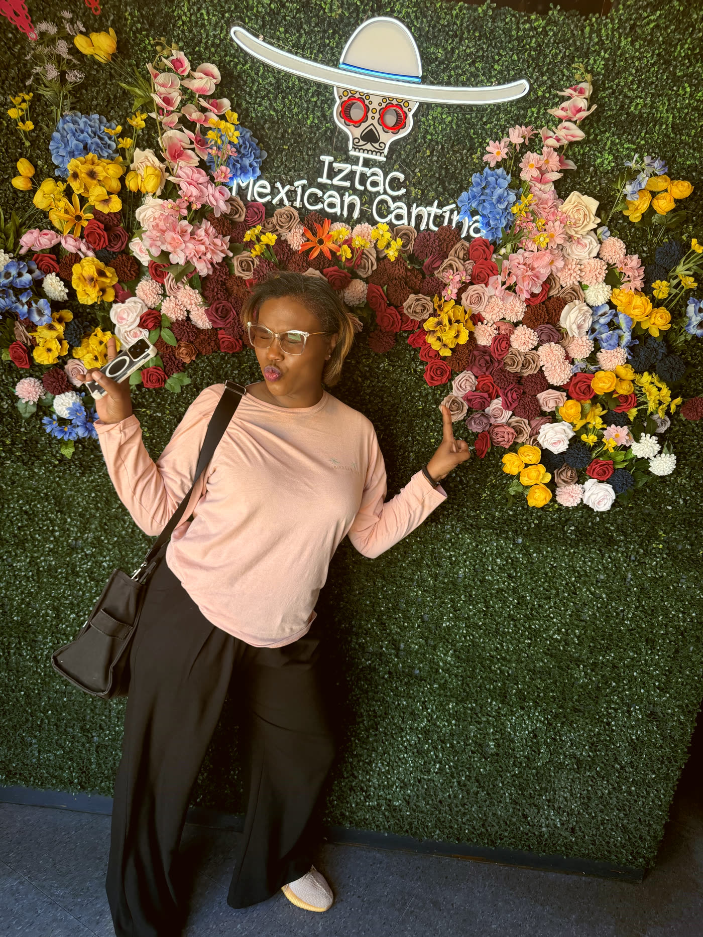 Dr. Kendra Garrett posing at the event