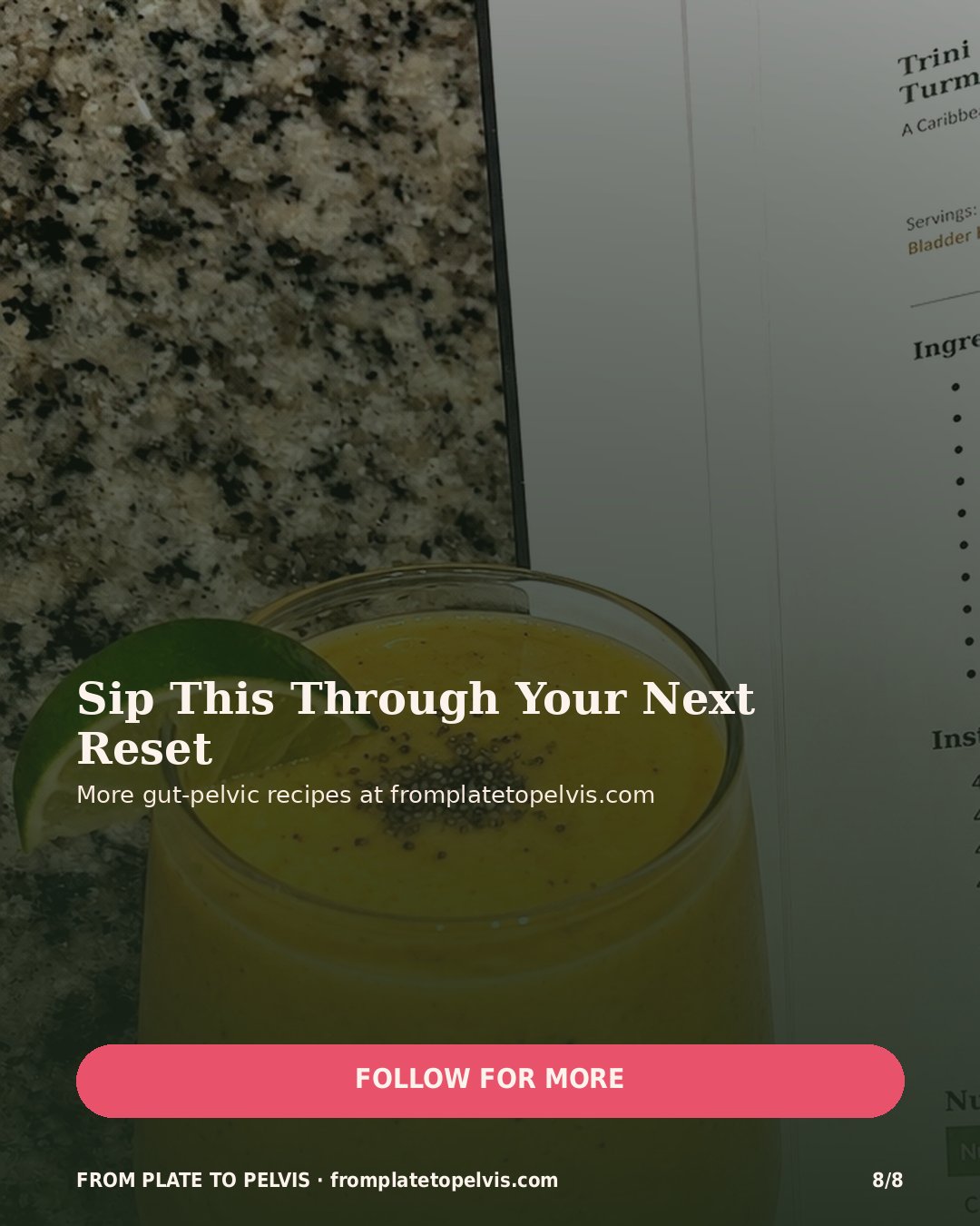 Sip this through your next reset, follow for more